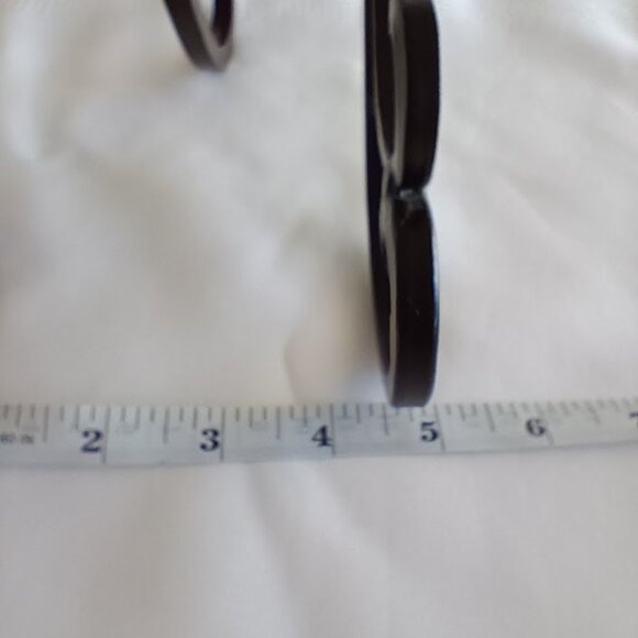 Easel, Rustic Black Iron, Possibly Elk Lighting Photo Easel - Picture 7 of 8